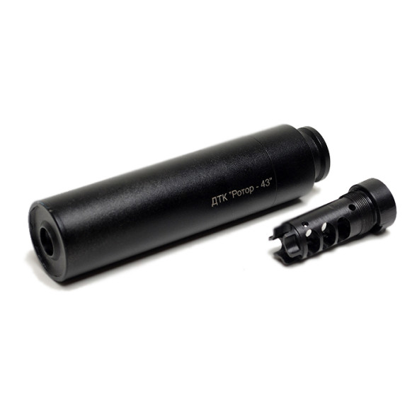 ДТК закрытого типа Ротор 43 на АКМ/АКМС/ВПО133,ВПО136 кал. 7,62,  М14х1L (00211)