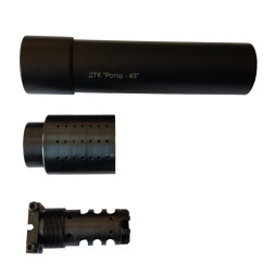 Тактический комплекс Ротор 43 на Сайга МК и АК74М/105 кал. 5,45,  М24х1,5 (00249) 